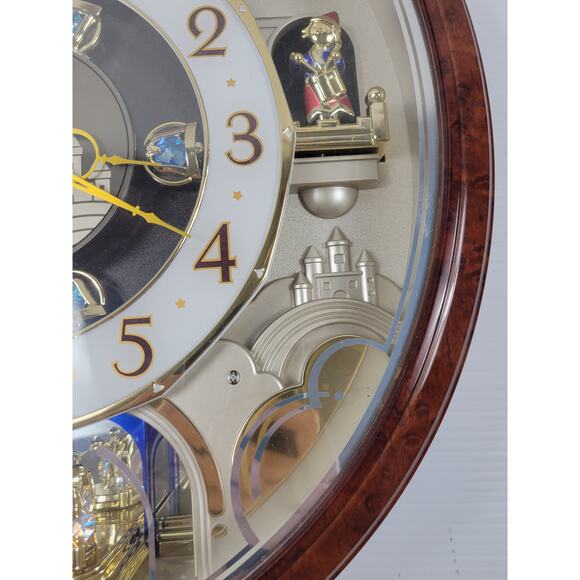 Seiko Melodies In Motion Musical Clock Hi-Fi Beatles Songs QXM160BRH VIDEO - Picture 7 of 14